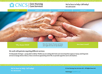 web design for healthcare