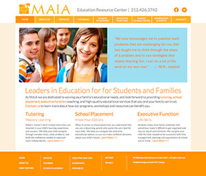 web design for education